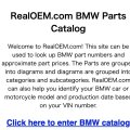 BMW 部品検索RealOEMの優れた機能